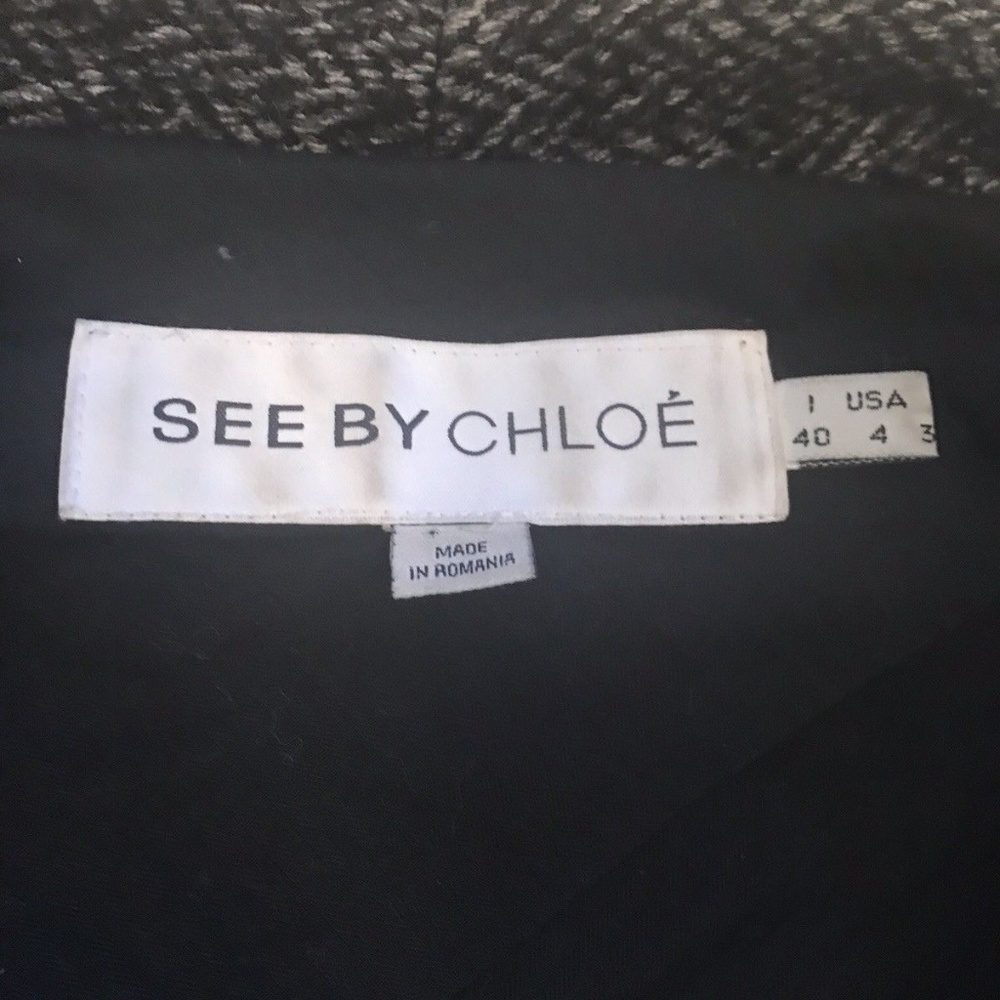 Authentic Preowned See By Chloe Coat blazer wool
